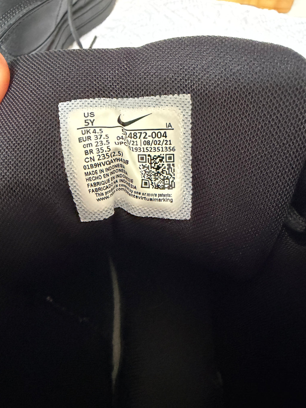 Tenis Nike ACG negras