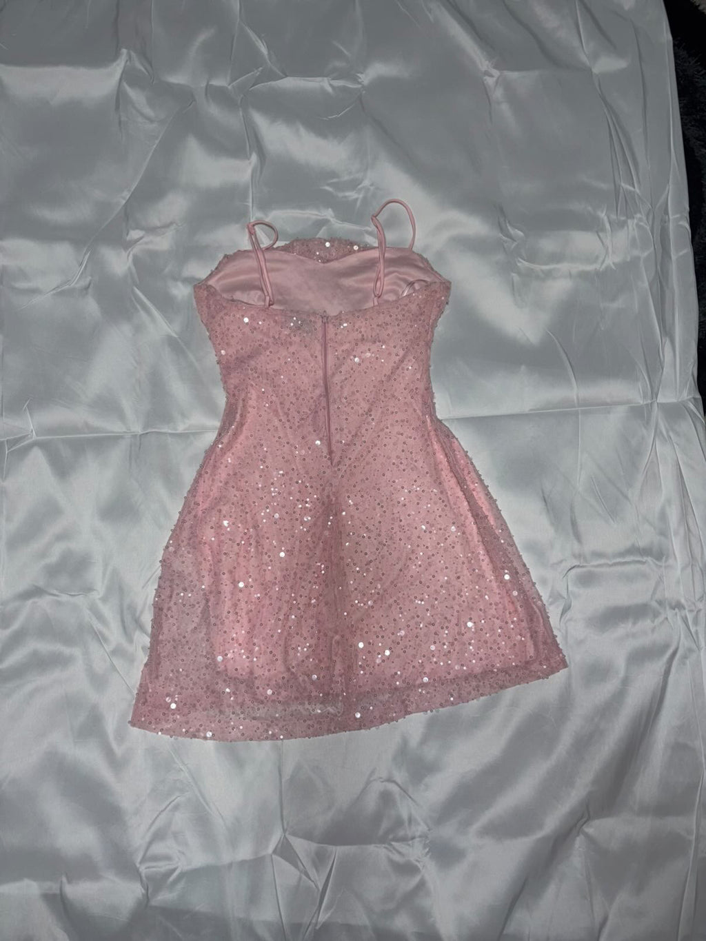 NUEVO Vestido rosado
