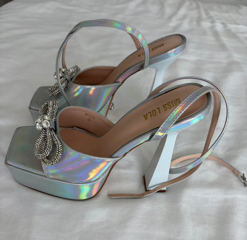 Tacones tornasol