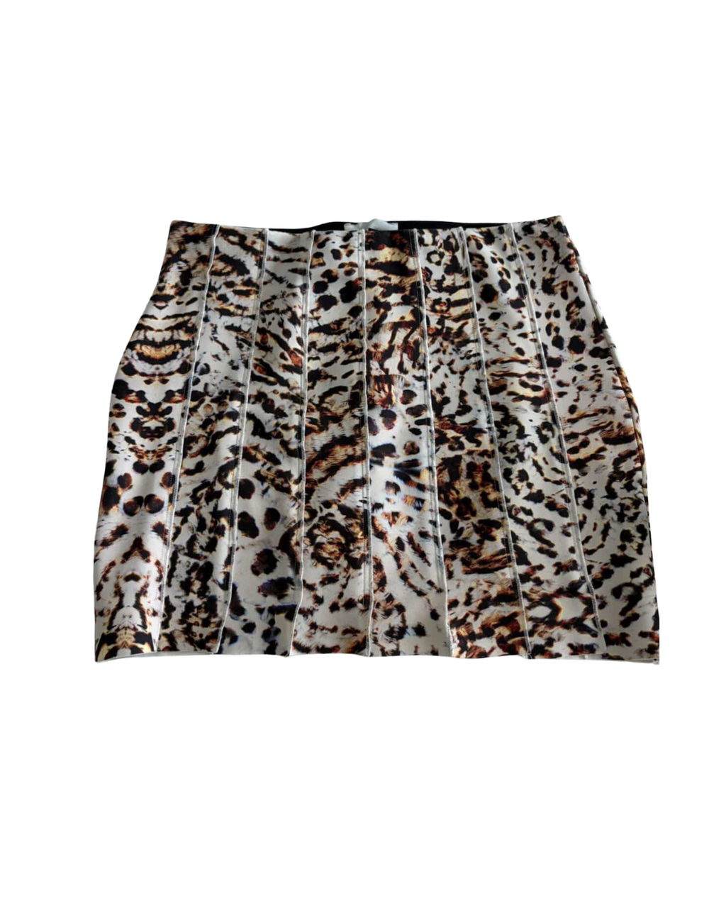 Falda animal print Zara