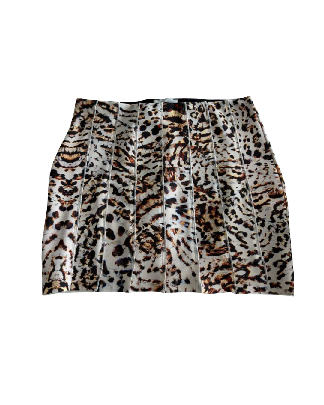 Falda animal print Zara