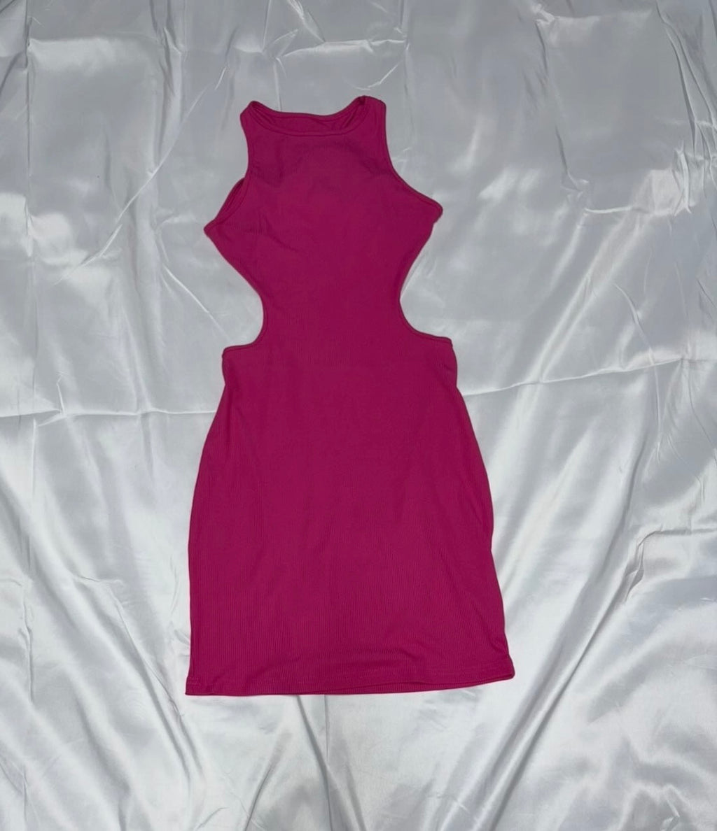 Vestido fucsia