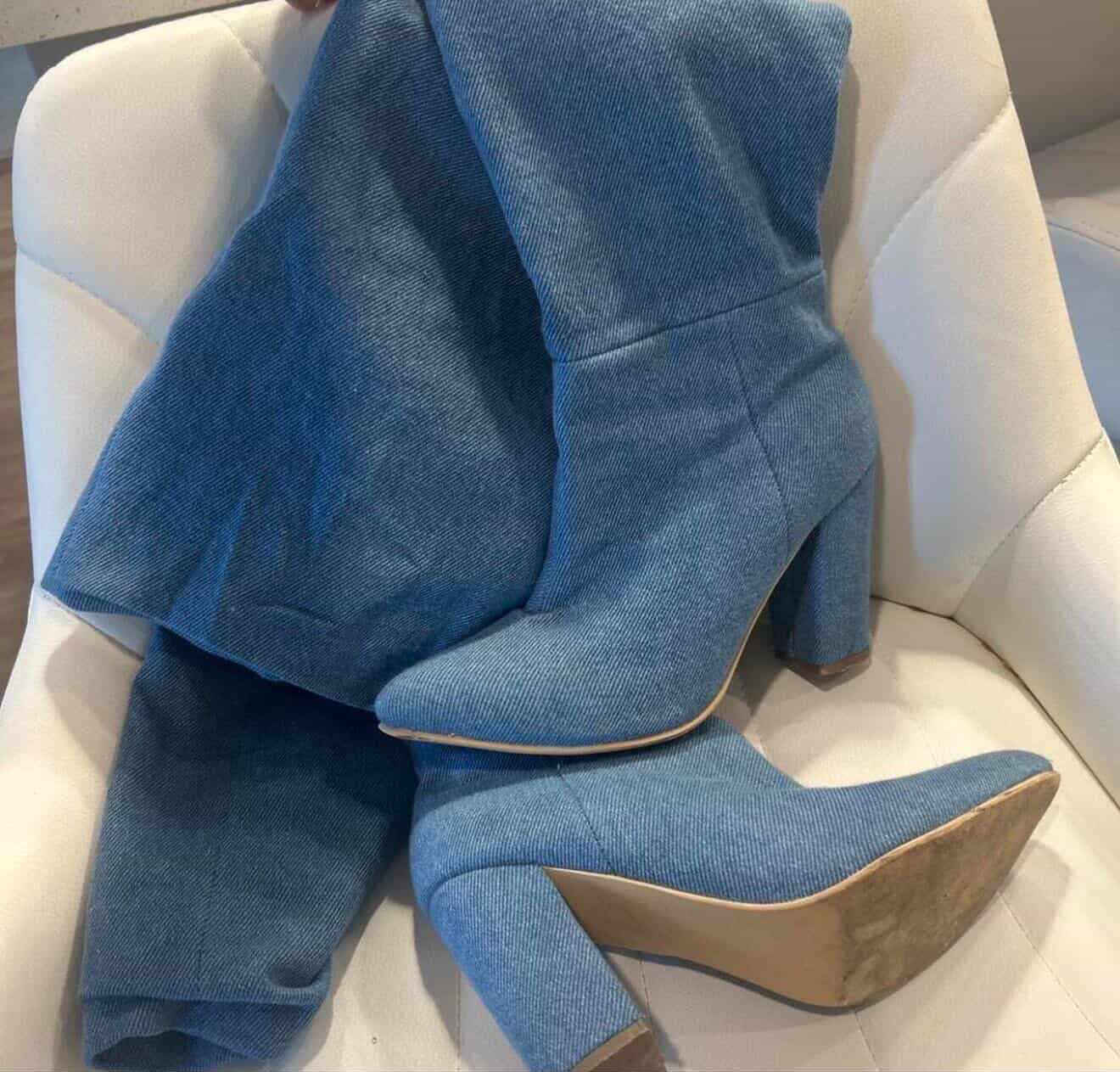 Botas denim