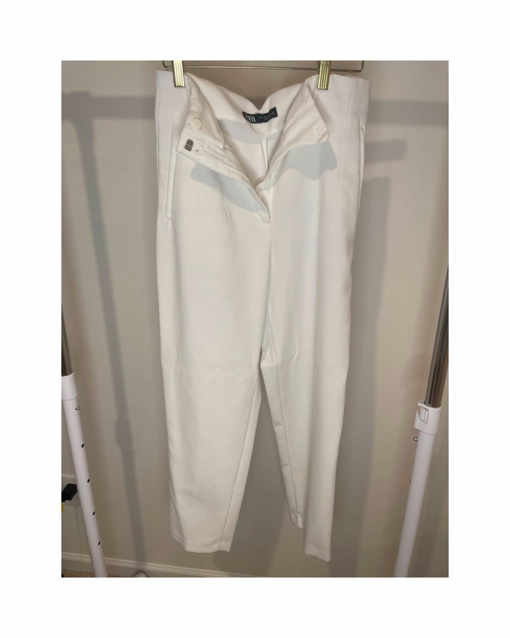 Pantalón Zara blanco