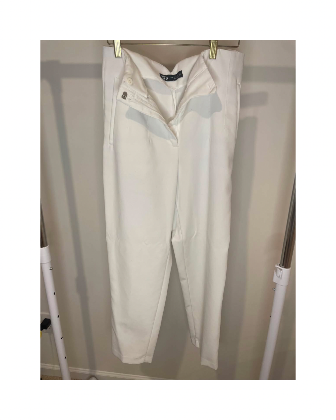 Pantalón Zara blanco