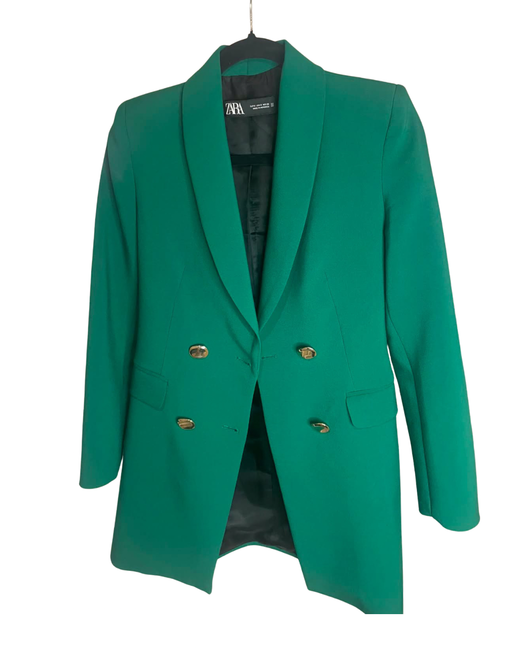 Blazer Zara verde Esmeralda