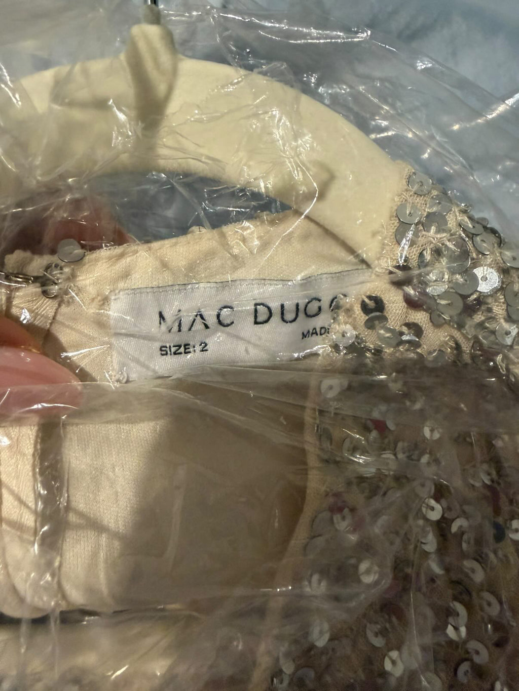 NUEVO Vestido de gala Mac Duggal