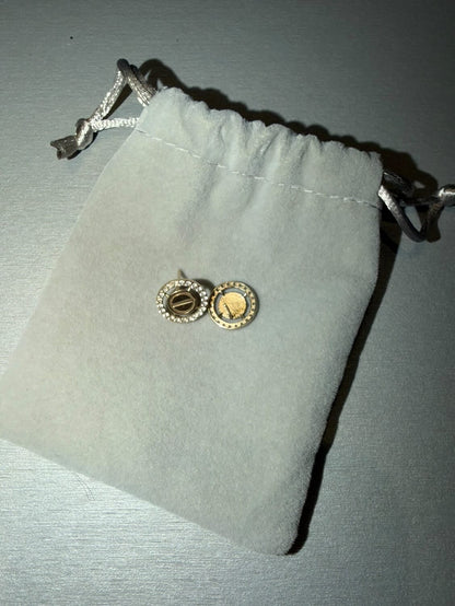 Aretes de Oro 14k